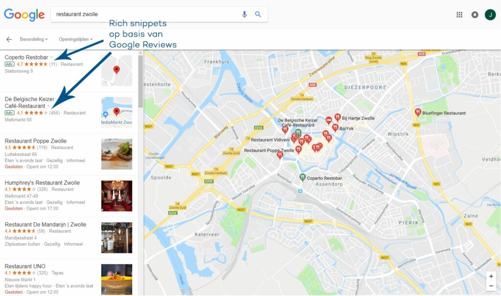 rich-snippets-google-maps
